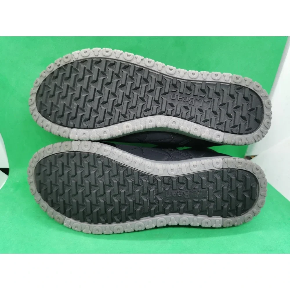 LL Bean Ultralight PrimaLoft Slip-On Shoes Women's Size 9 M Black Waterproof